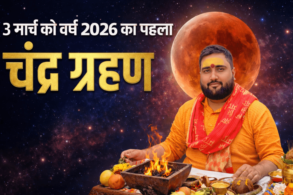 3 मार्च को वर्ष 2026 का पहला चंद्र ग्रहण