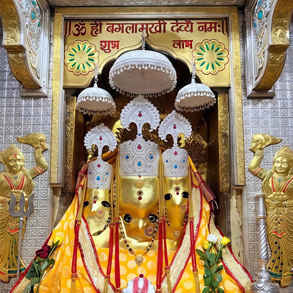 "ॐ ह्लीं बगलामुखी सर्वदुष्टानां वाचं मुखं पदं स्तम्भय, जिहवां कीलय, बुद्धिं विनाशय, ह्लीं ॐ स्वाहा"​