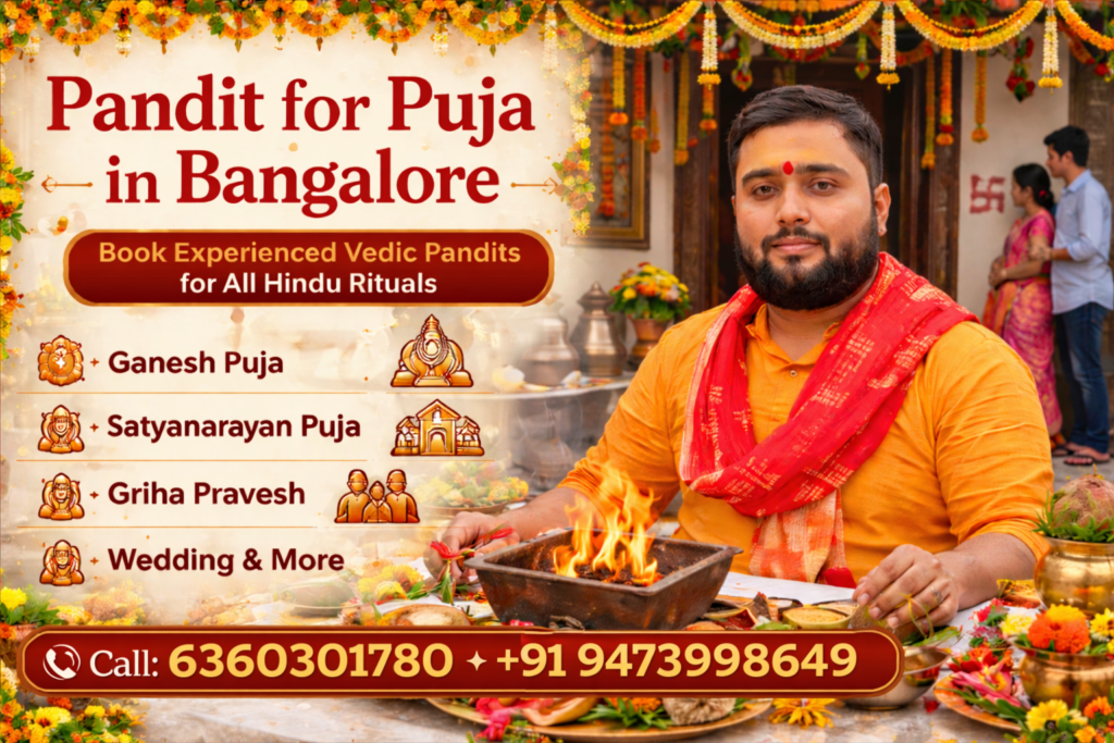 Pandit for Puja in Bangalore