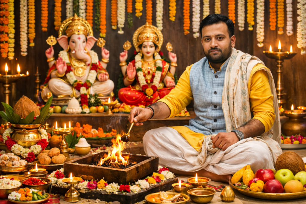 Role of Pandit for Puja in Bangalore in Hindu Traditions